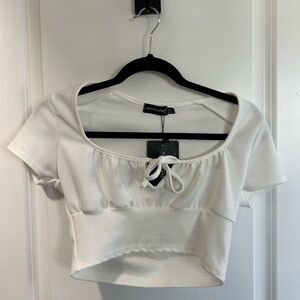 PrettyLittleThing White Top